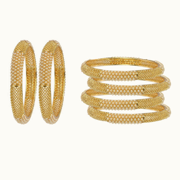 Antique Classic Bangles with gold plating 10444
