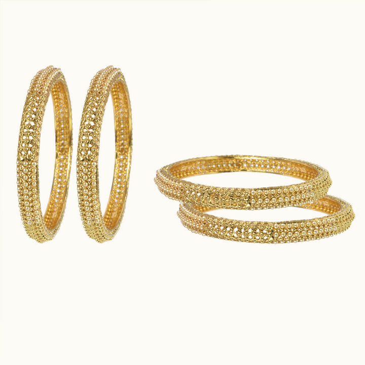 Antique Classic Bangles with gold plating 10606