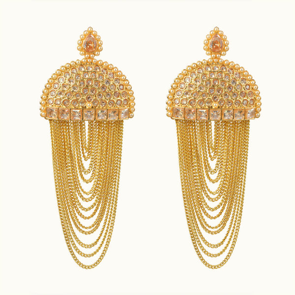 Antique Classic Earring with gold plating 10697