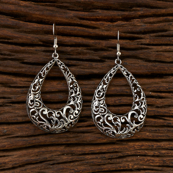 Indo Western Classic Earring With oxidised Plating 107056