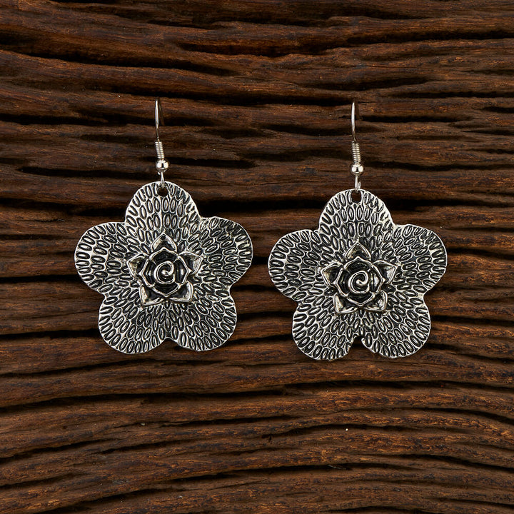 Indo Western Classic Earring With oxidised Plating 107068