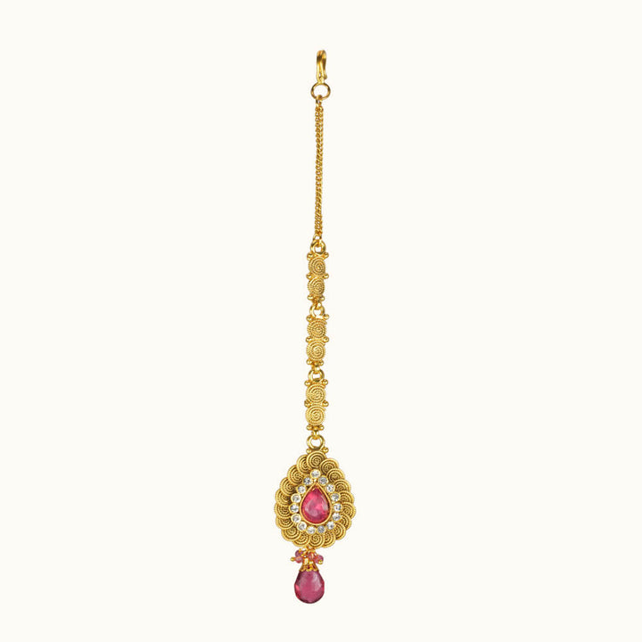 Antique Classic Tikka with gold plating 10789