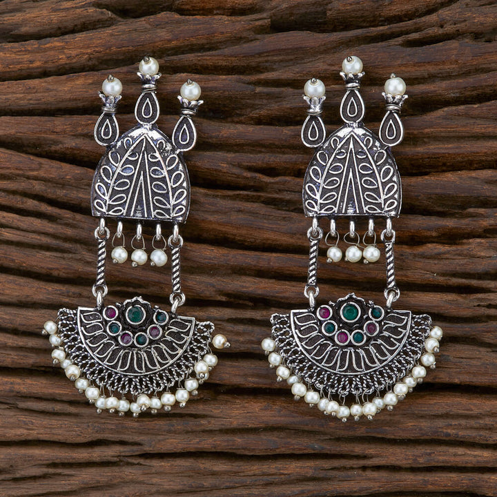 Indo Western Trendy Earring With oxidised Plating 108009