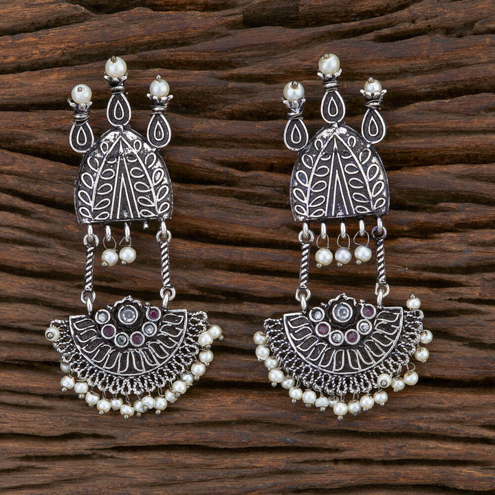Indo Western Trendy Earring With oxidised Plating 108009