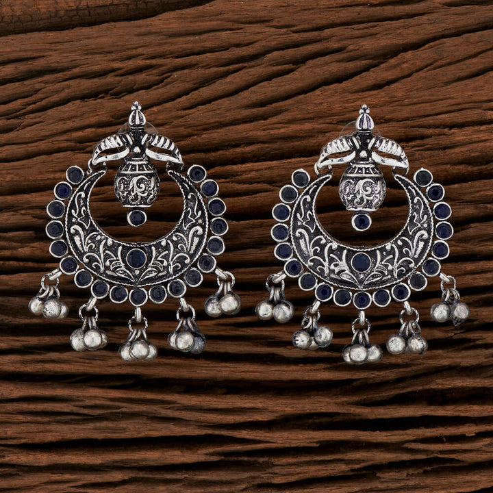 Trendy Earring With Oxidised Plating 108013