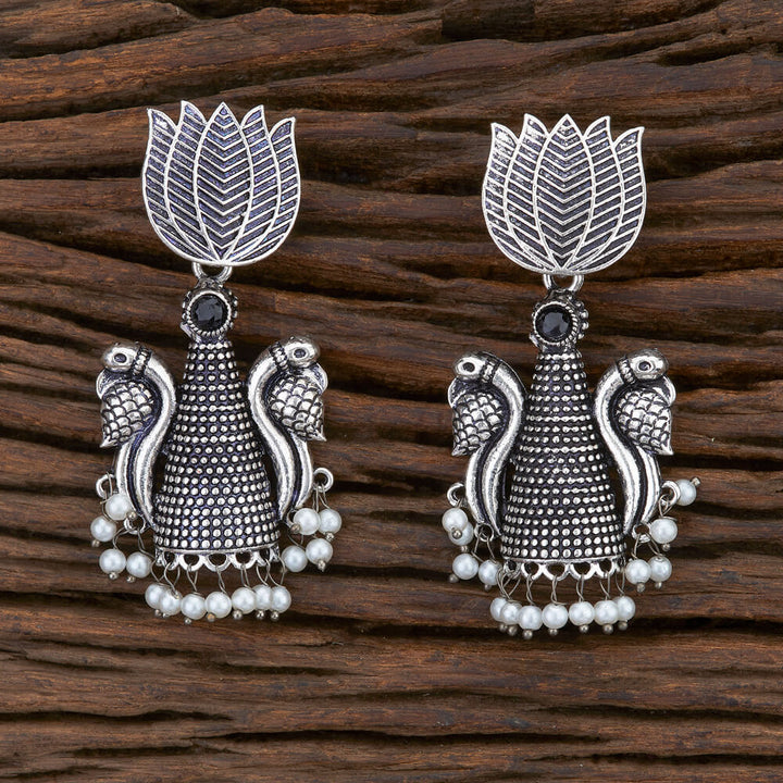Indo Western Trendy Earring With oxidised Plating 108014