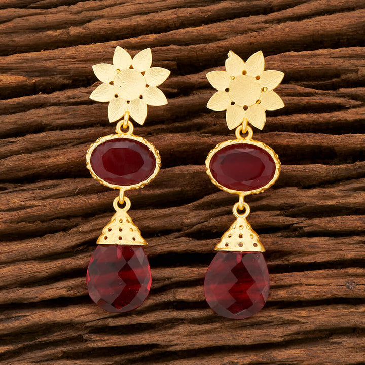 Indo Western Trendy Earring With Gold Plating 108140