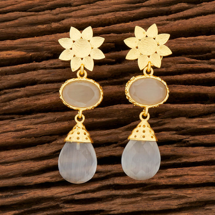 Indo Western Trendy Earring With Gold Plating 108140