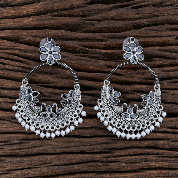Trendy Earring With Oxidised Plating 108264