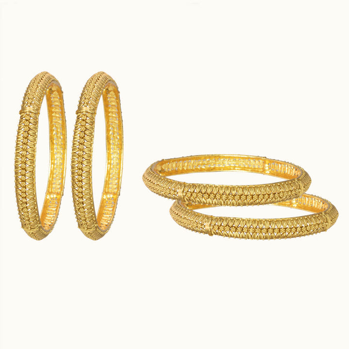 Antique Classic Bangles with gold plating 10835