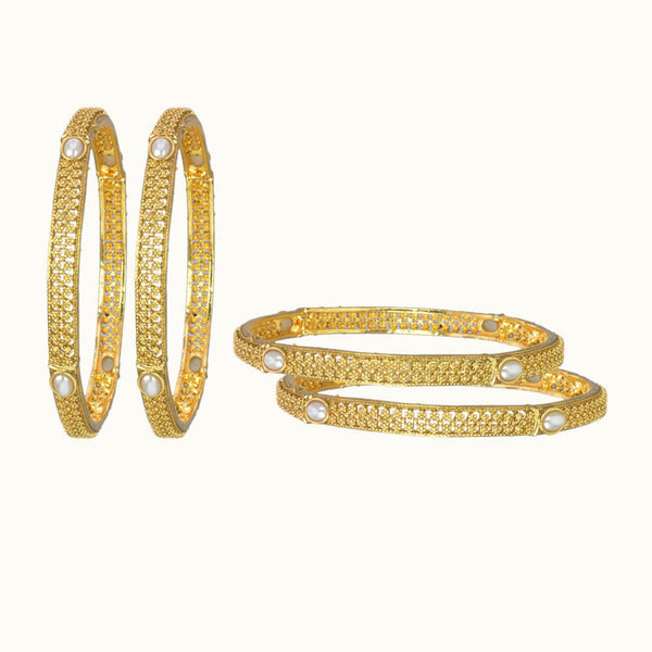 Antique Classic Bangles with gold plating 10836