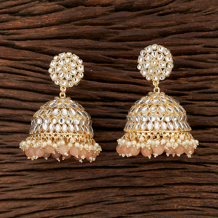 Indo Western Jhumki With Gold Plating 108402