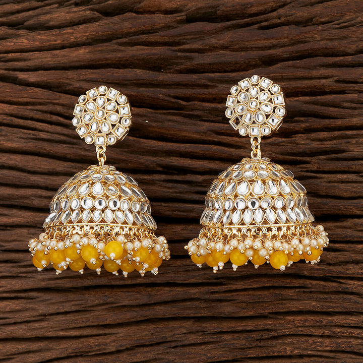 Indo Western Jhumki With Gold Plating 108402