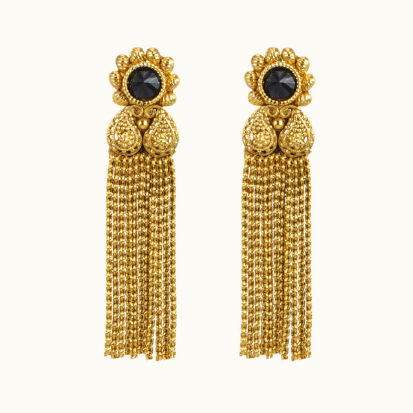 Antique Delicate Earring with gold plating 10844