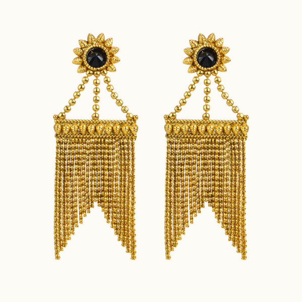 Antique Classic Earring with gold plating 10845