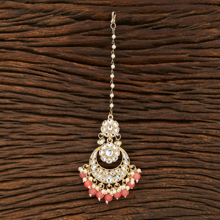 Indo Western Chand Tikka With Gold Plating 108520