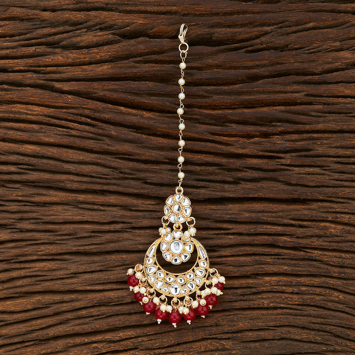 Indo Western Chand Tikka With Gold Plating 108520