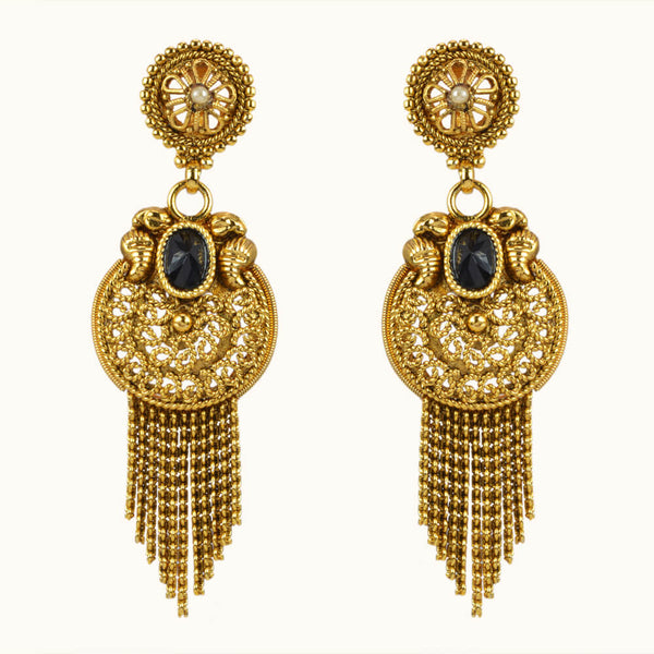 Antique Classic Earring with gold plating 10854