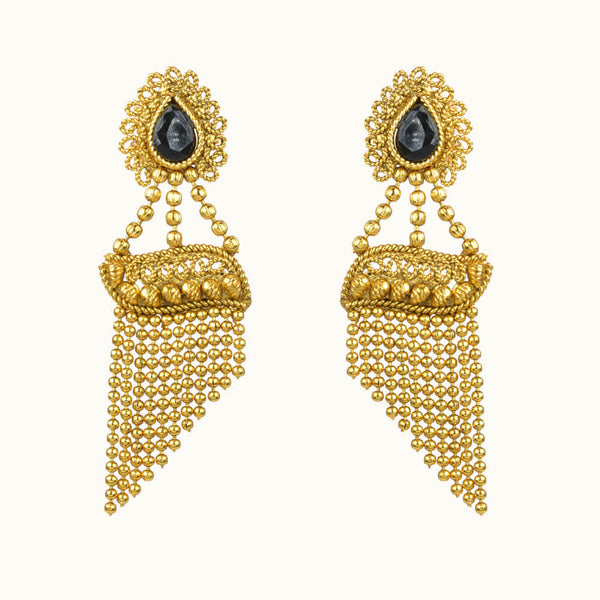 Antique Classic Earring with gold plating 10855