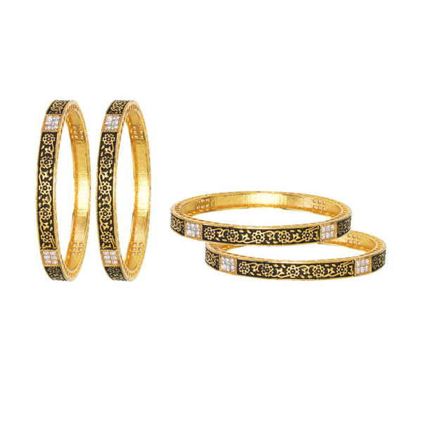 Antique Classic Bangles with gold plating 10878