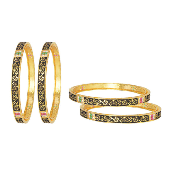 Antique Classic Bangles with gold plating 10880