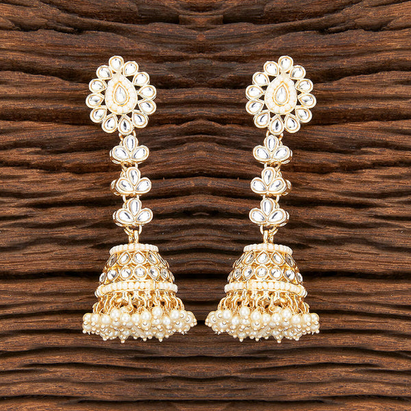 Indo Western Jhumki With Gold Plating 109496