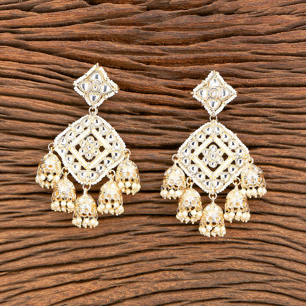Indo Western Classic Earring With Gold Plating 110412