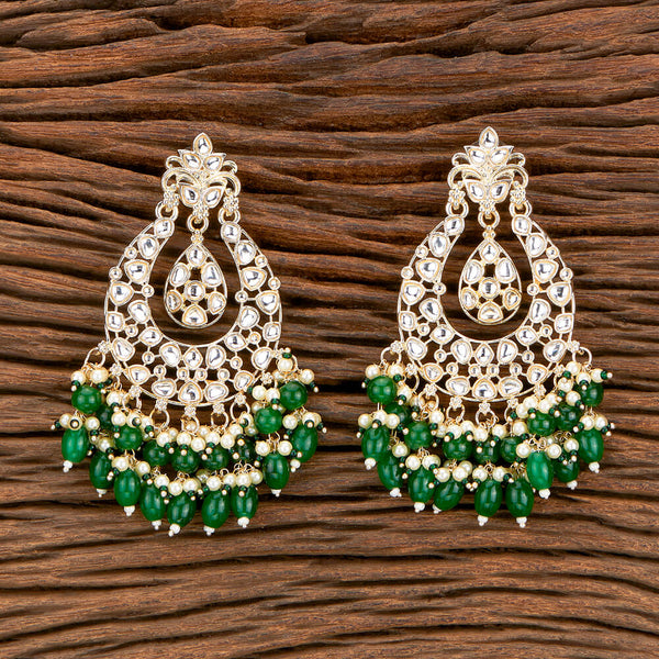 Indo Western Classic Earring With Gold Plating 110435