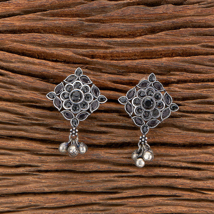 Delicate Earring With Oxidised Plating 804989