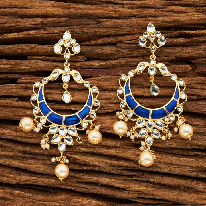 Indo Western Classic Earring with gold plating 8322