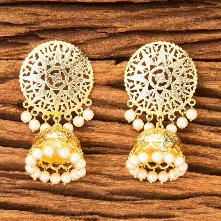 Indo Western Jhumki with gold plating 8402
