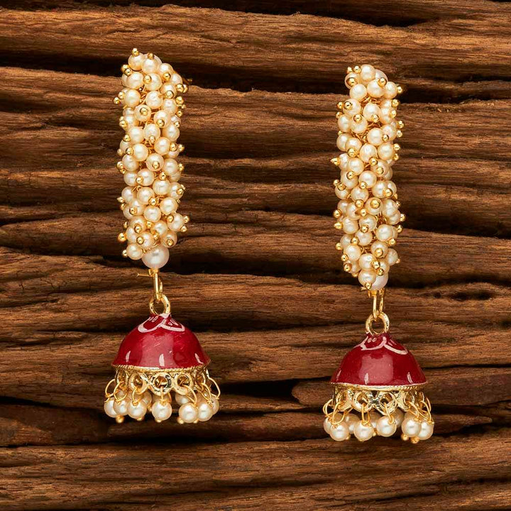 Indo Western Jhumki with gold plating 8571