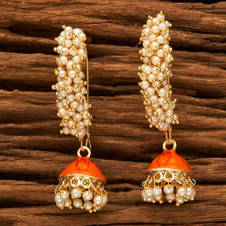 Indo Western Jhumki with gold plating 8571
