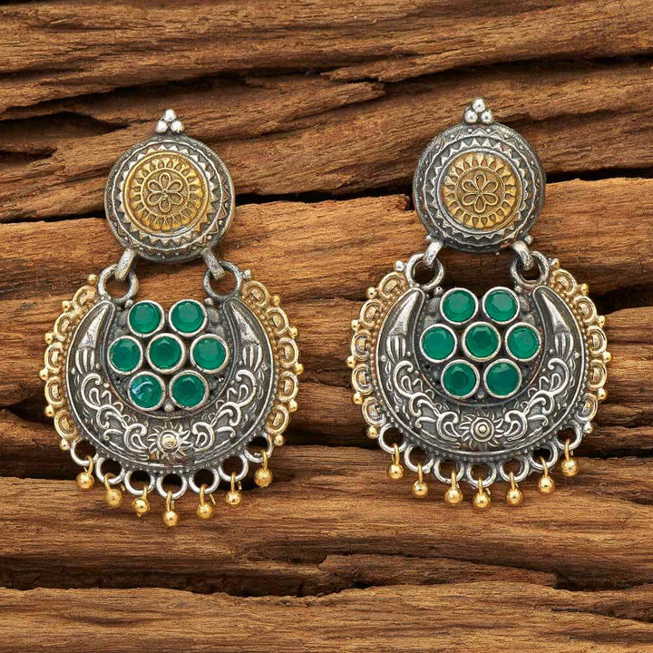 Indo Western Classic Earring with 2 tone plating 8742