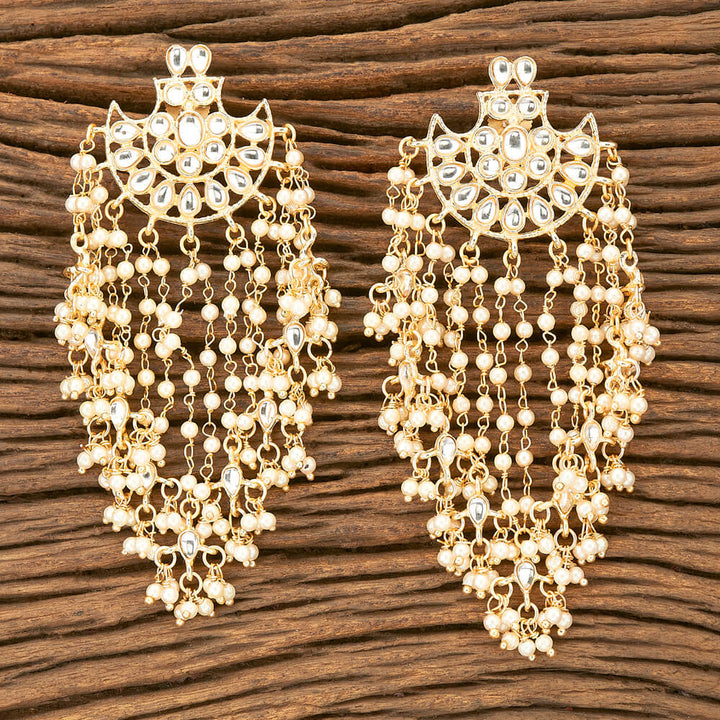 Indo Western Classic Earring with gold plating 8764