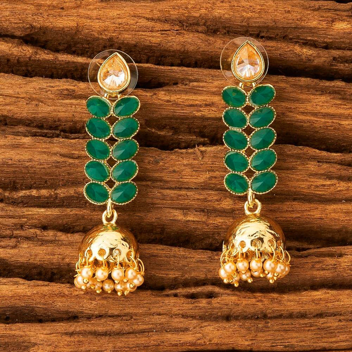 Indo Western Jhumkis with gold plating 8923