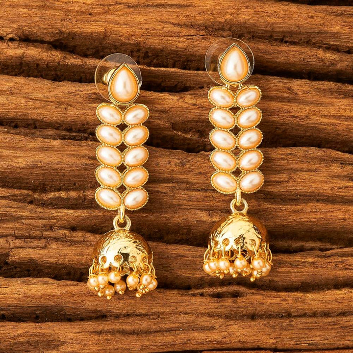 Indo Western Jhumkis with gold plating 8923