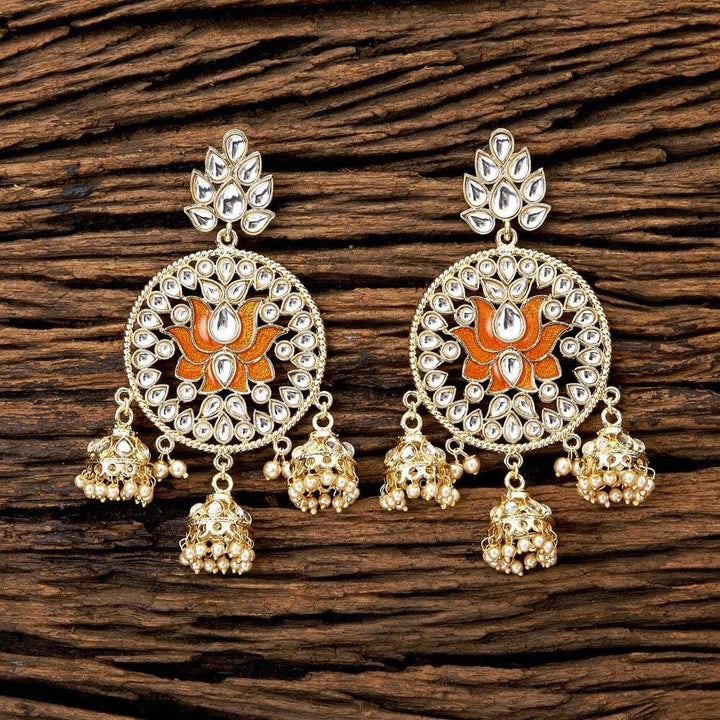 Indo Western Jhumki with gold plating 8938