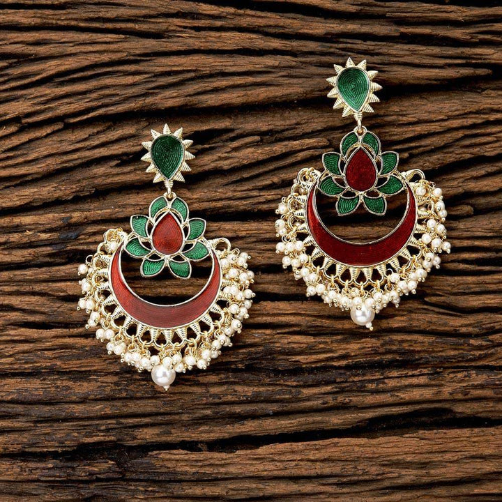 Indo Western Classic Earring with gold plating 8947