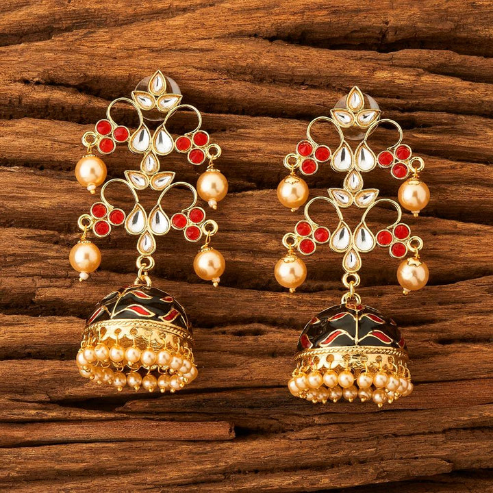 Indo Western Jhumkis with gold plating 8948