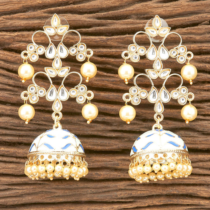 Indo Western Jhumkis with gold plating 8948