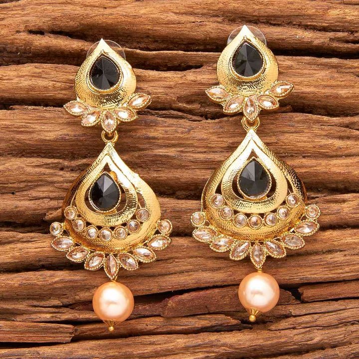 Indo Western Classic Earring with mehndi plating 8987