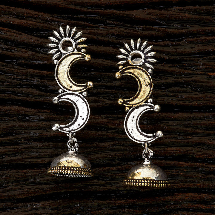Indo Western Trendy Earring with 2 tone plating 90072