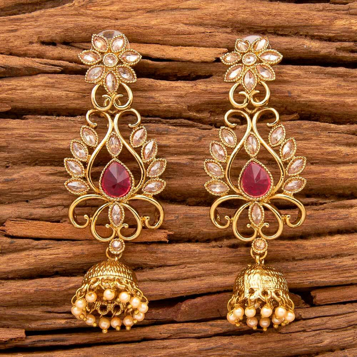 Indo Western Trendy Earring with mehndi plating 9013