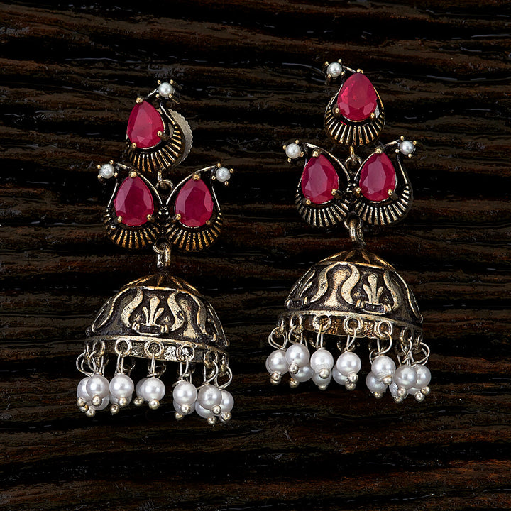 Indo Western Jhumkis with 2 tone plating 90180