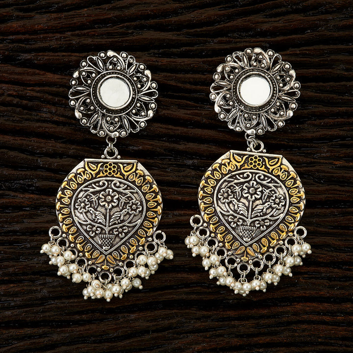 Indo Western Trendy Earring with 2 tone plating 90207