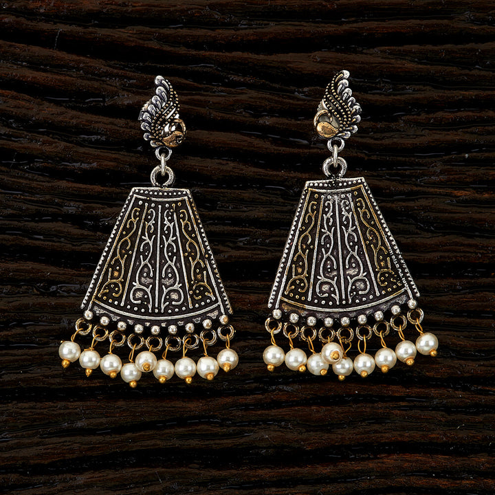Indo Western Classic Earring with 2 tone plating 90229