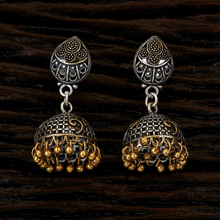 Indo Western Jhumkis with 2 tone plating 90230