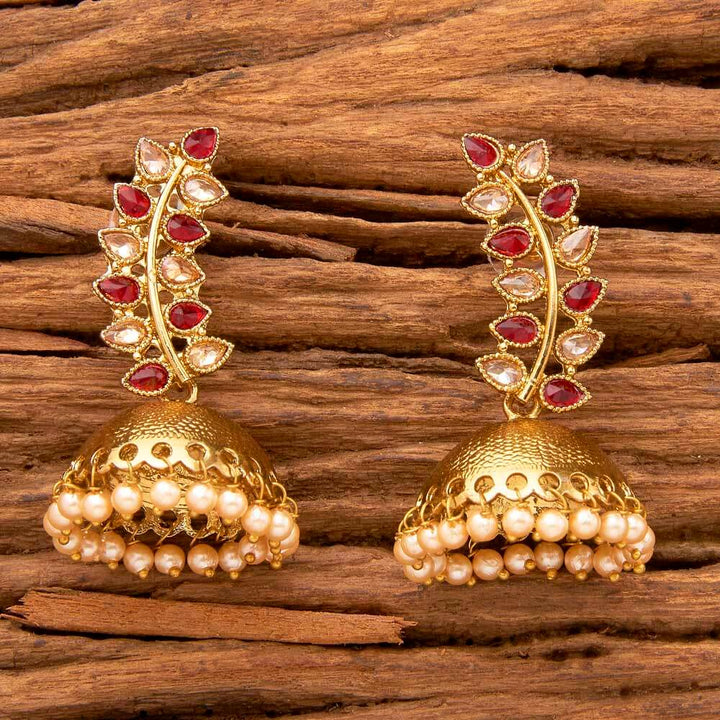 Indo Western Jhumkis with gold plating 9026