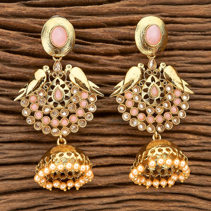 Indo Western Trendy Earring with Mehndi plating 90320